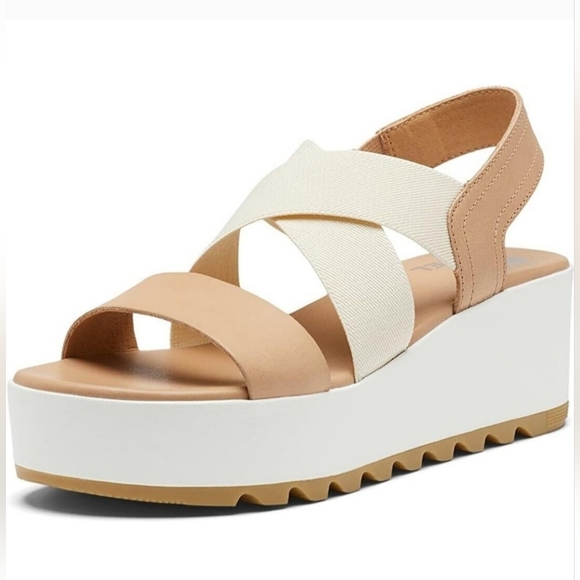 Sorel Shoes - SOREL Women's Cameron Flatform Wedge Slingback Sandals
